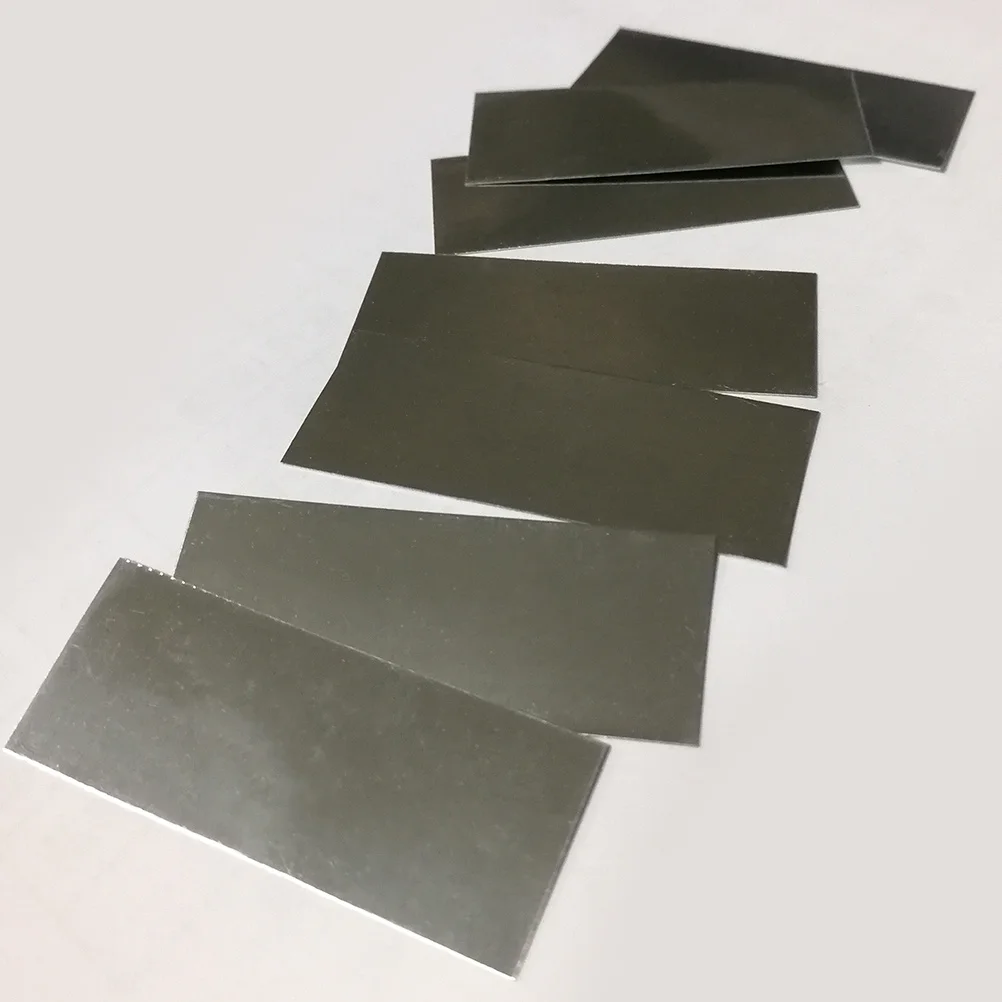 Tira de 2 uds., paquete de 2 suministros para experimentos científicos de frutas Diy para niños, Material de placa de Zinc, Zinc científico