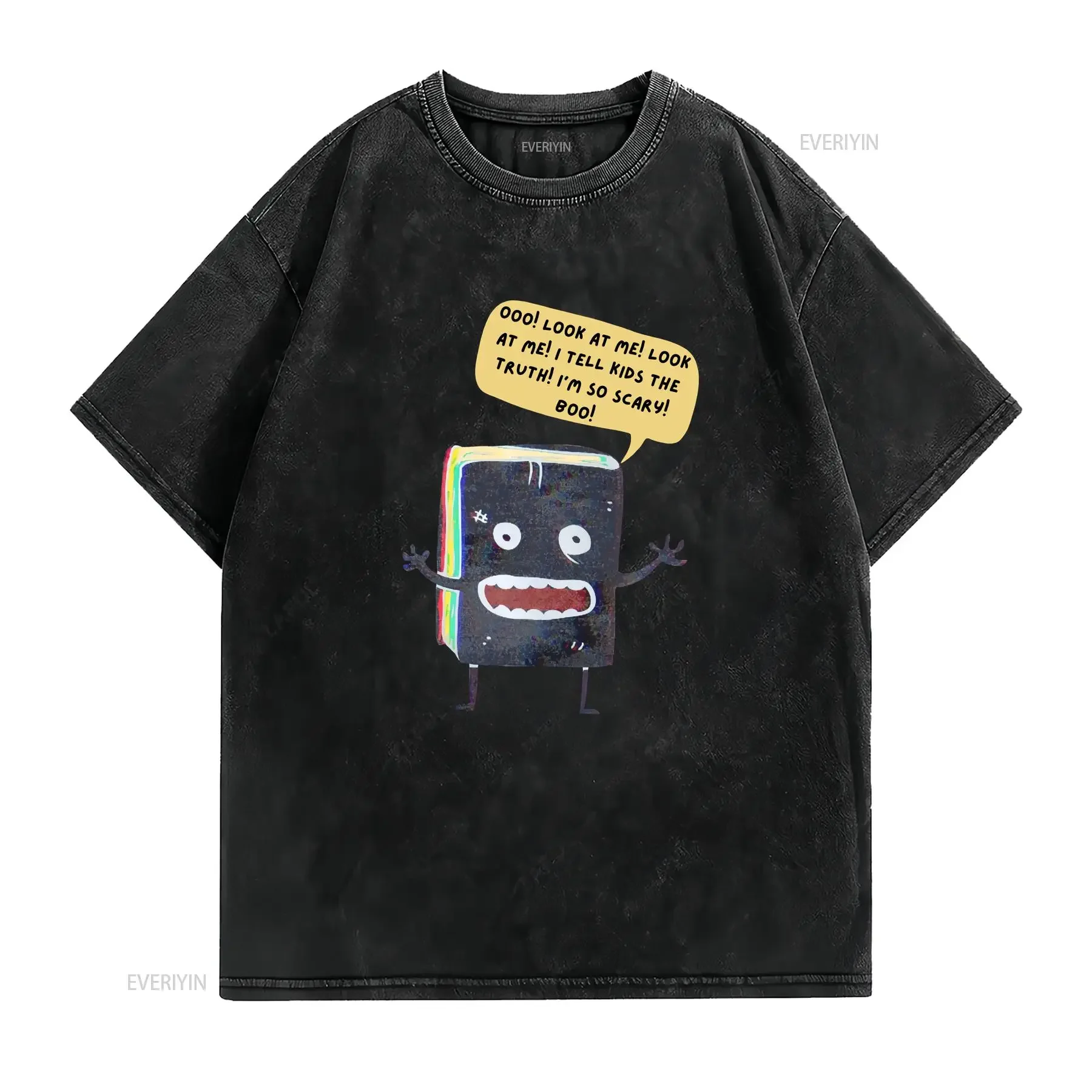 BANNED BOOKS T Shirt Teacher Back To School Book Lover Nerd Reader College Student Activist Funny Cool Birthday vintage Washed