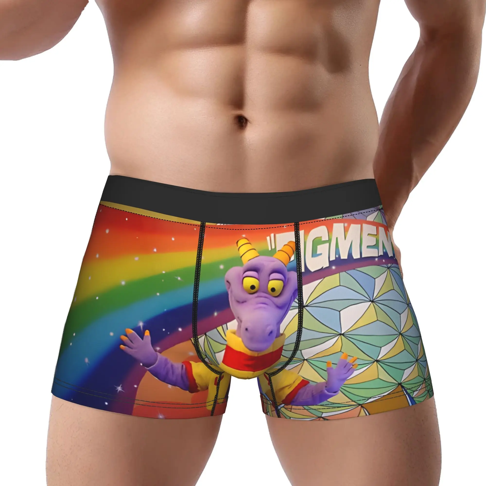 

1Piece Figment Live Figment Underpants Homme Man Underwear Comfortable Shorts Boxer Briefs