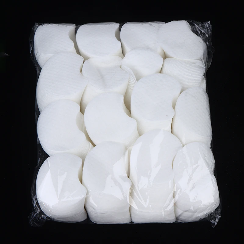 60/300/600pcs Disposable Makeup Cotton Pad Soft Pearl Notched Design Facial Cleaning Wipes Makeup Remover Cosmetic Tool view 4