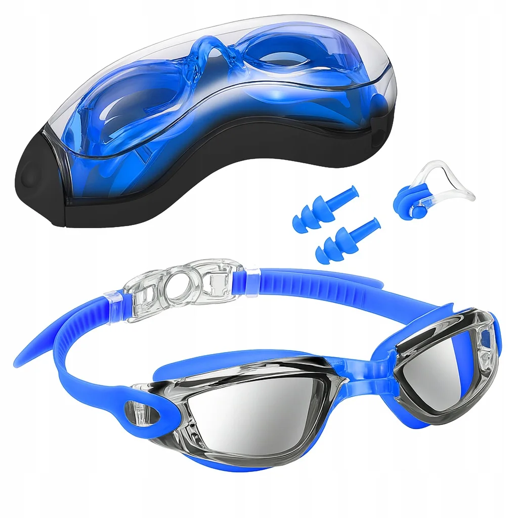 Zwembril ANTI-FOG PRO Zwembril met koffers en accessoires