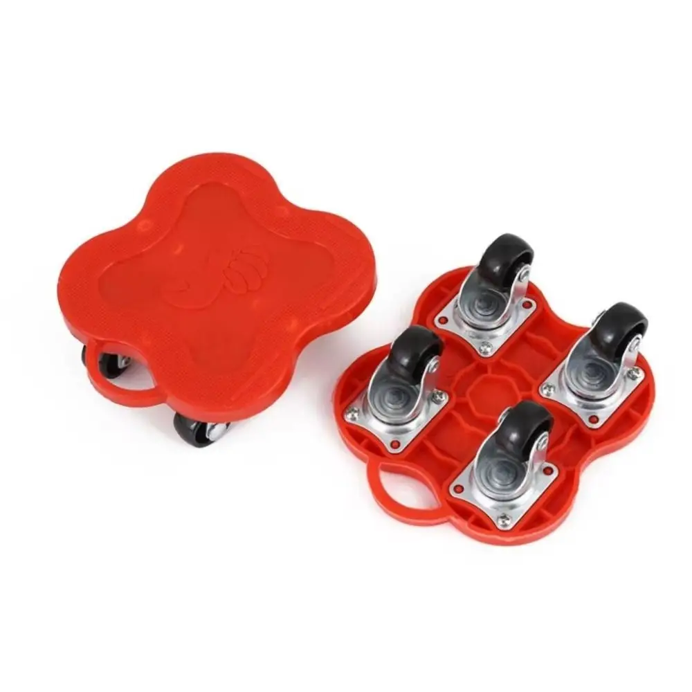 

Набор из 5 штук/упаковка: Прочные портативные ролики для перемещения грузов, компактные, с плавным ходом, усиленная конструкция