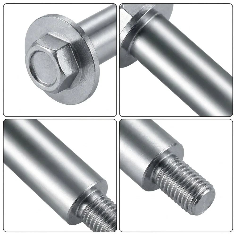 90102-VG3-000 Axle Bolts Two-Piece Set Compatible with For Honda HRR216 HRT216 HRS216 HRZ216 Rear Wheel System