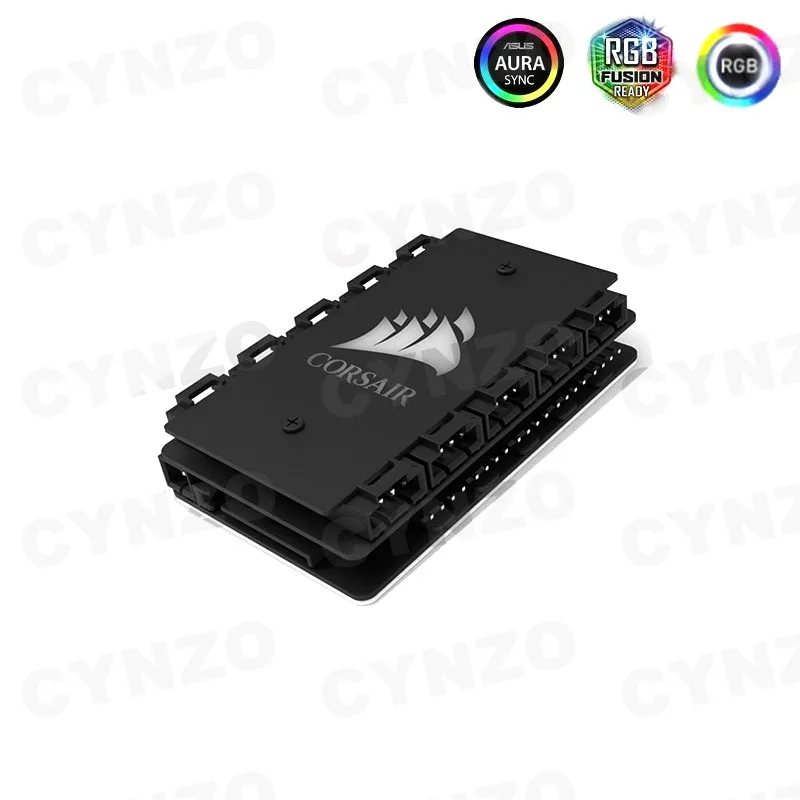 Корпус компьютера ARGB PWM, вентилятор-концентратор для Corsair ICUE QL LL HD ML 120 140 серии, кулер AURA SYNC MOD, аксессуары для ПК