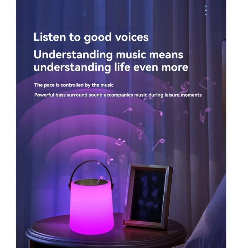 

Новинка — портативная Bluetooth-колонка с LED-подсветкой, водонепроницаемая, с голосовым управлением, для использования в различных сценариях