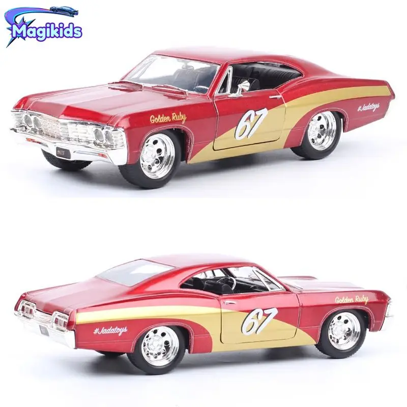 

1:24 1967 Chevrolet impala SS 67 Diecast Car Metal Alloy Model Car Toys for Children Gift Collection