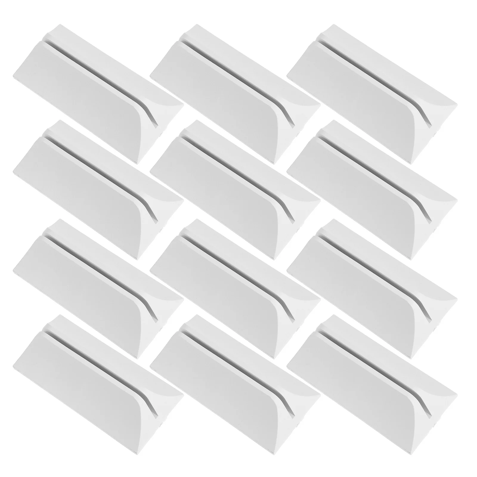 

12Pcs Screen Divider Holder Stand Base Support Reusable Partition Bracket for Home Office Clamping 4mm Thickness