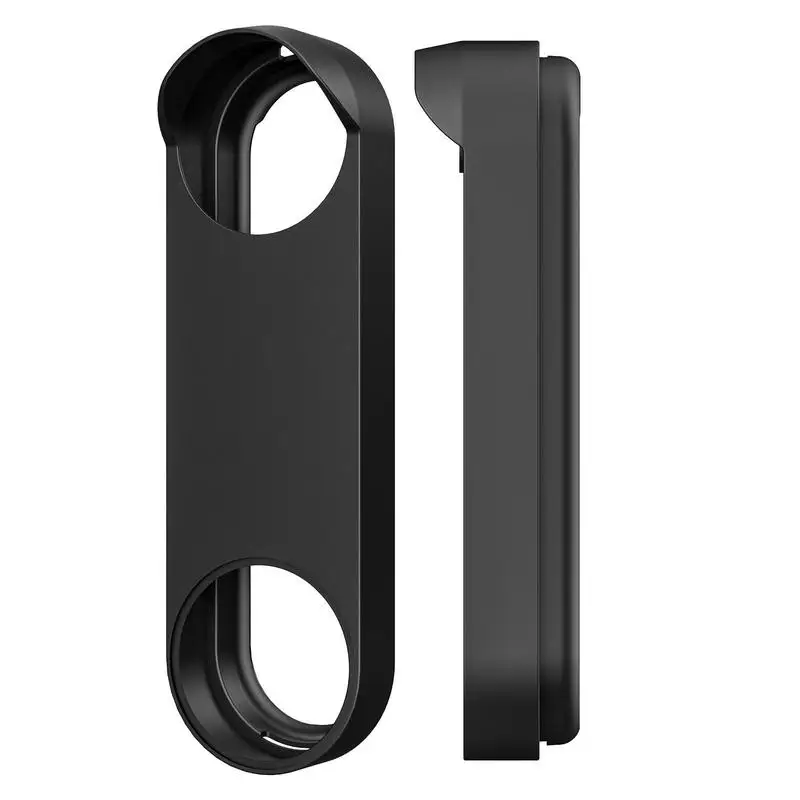Capa protetora de silicone para campainha do Google Nest, Câmera UV, Resistente às intempéries, Impermeável, Visão Noturna, Capa de sílica