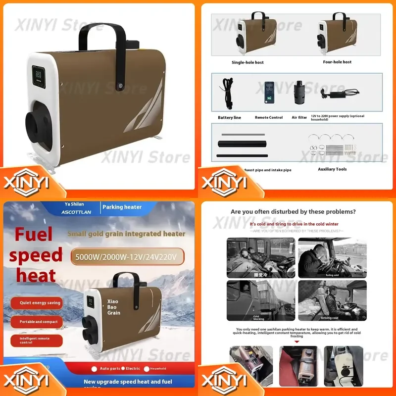 for Tianhe Integrated Parking Heater For Home Car Truck Portable Air Conditioning System