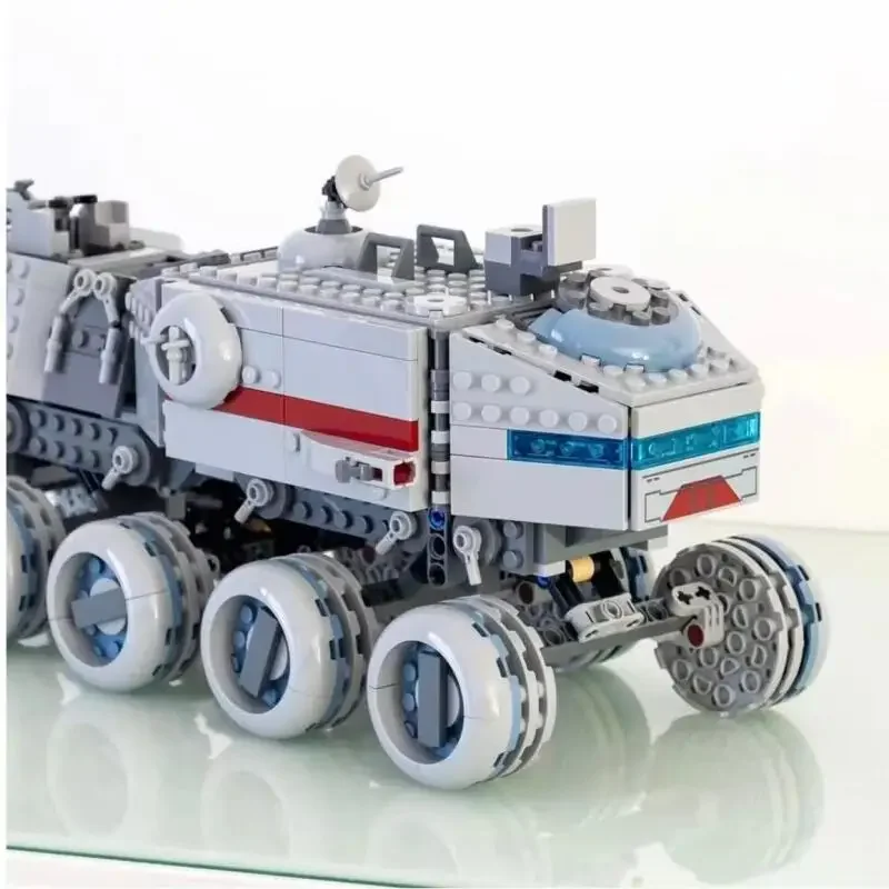 813 قطعة صالح 75413 الجمهورية Juggernaut اللبنات مركبة مواصلات نموذج الطوب لعبة طفل عيد الميلاد هدية عيد ميلاد #3