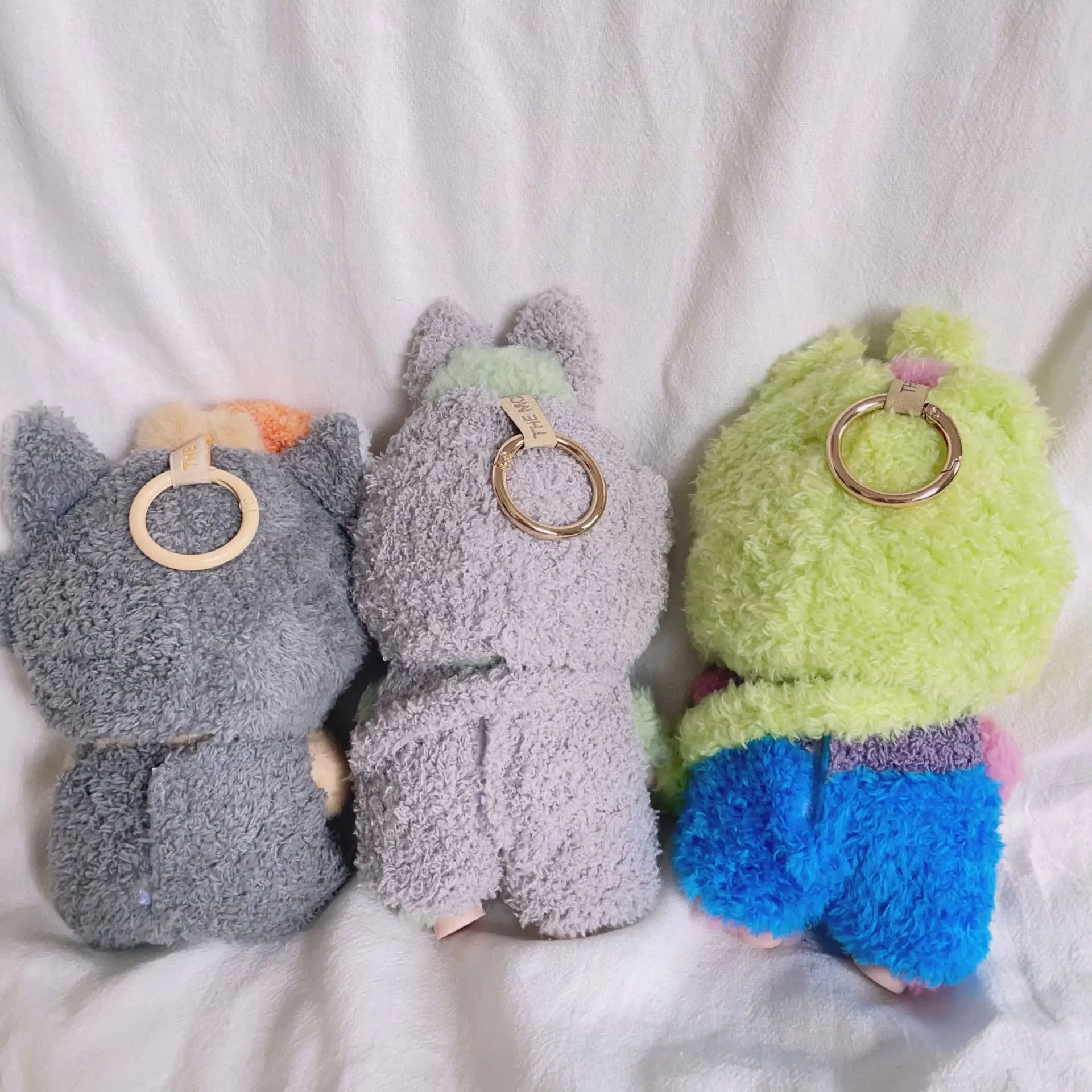 Vestiti per bambole Labubu Set di peluche Taro grigio 17 cm Vestiti per bambole in peluche Sostituzione Labubu I II Idol Doll Seduta Accessori per feste