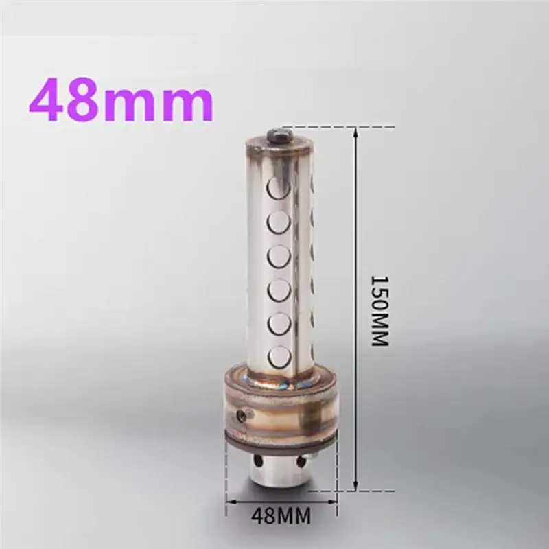 Customer Favorite Modification Adjustable Plug Muffler 48Mm Motorcycle Universal Exhaust Pipe R25 CBR250RR MT15