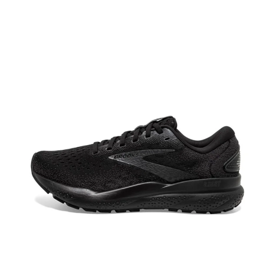 

Brooks Slip Resistant Abrasion Resistant Low top Casual Running Shoes Men's Black 110418-1B-020