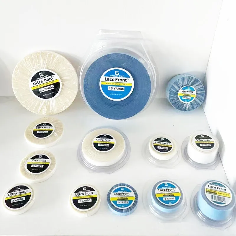 

3/36 Yard Lace Wig Glue Hair System Tape For Toupee Lace Wig Tape Glue for Hair Extensions Ultra Hold Adhesive Tape Glue for Wig