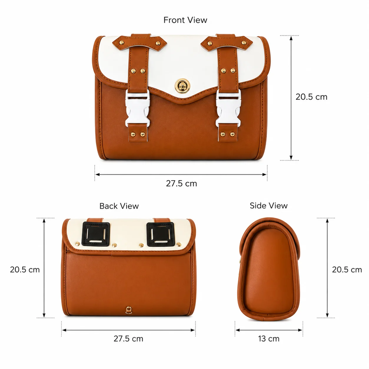 Universal Retro Motorcycle PU Leather Saddle Bag Splashproof Storage Tool Bag For Honda Cafe Racer Bobber Scooter
