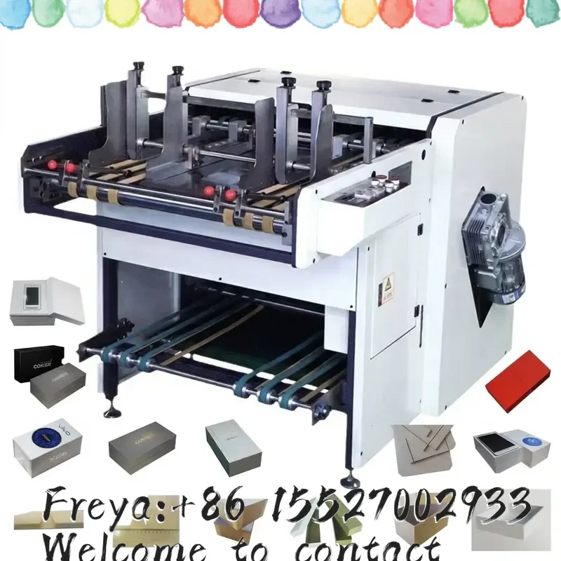 Factory Direct Fully Automatic Grooving Machine Grey Board Gift Box Paper Slotting Equipment