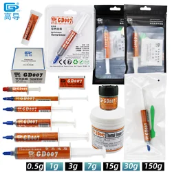 GD007 Thermal Grease Paste Plaster Heat Sink Compound Cooling Net Weight 0.5/1/3/7/15/30/150 Grams for CPU SSY ST CB CN MB BA BR