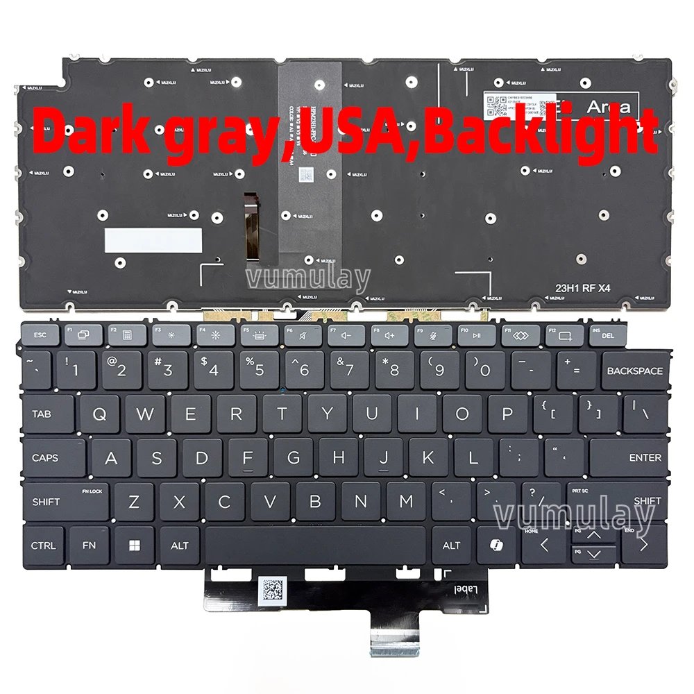 US Backlit Keyboard for HP OmniBook Ultra 14-FD 14-FD0000NA 14