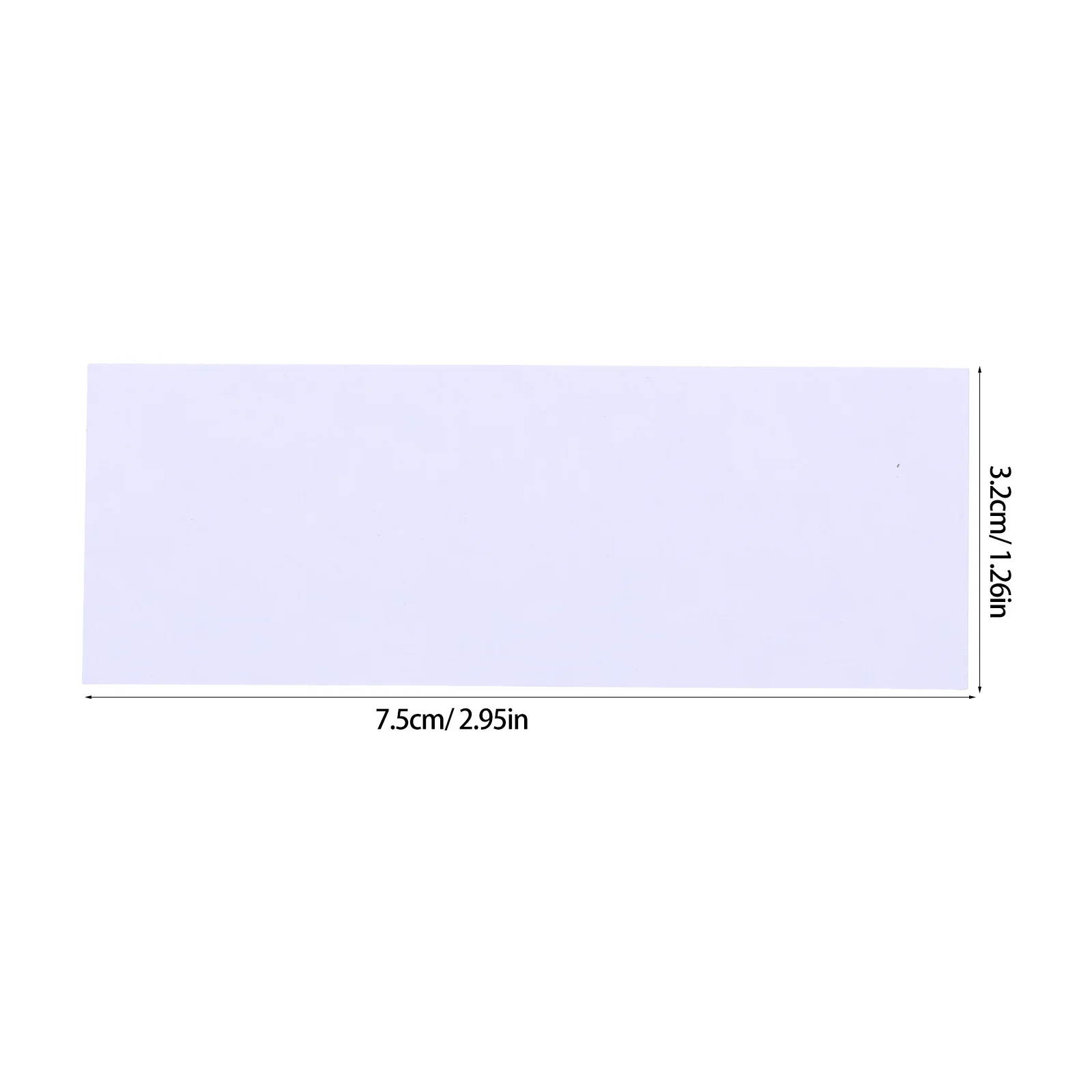 50 مجموعة من واقيات الملصقات الشفافة ذاتية اللصق وجيوب بطاقات الفهرس وأكمام بلاستيكية شفافة لصناديق تخزين أدراج الملفات #3