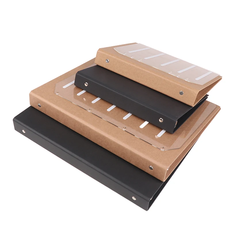 Nail Art Stuk Opbergboek Grote Capaciteit Tentoonstelling Fotoalbum Kaart Clip Display Board DIY Eenvoudig Album Opbergboek