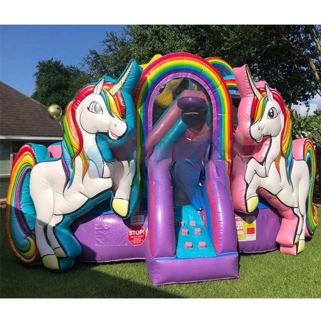 Inflatable Splash Pool Backyard Outdoor Water Slide Water Play Equipment