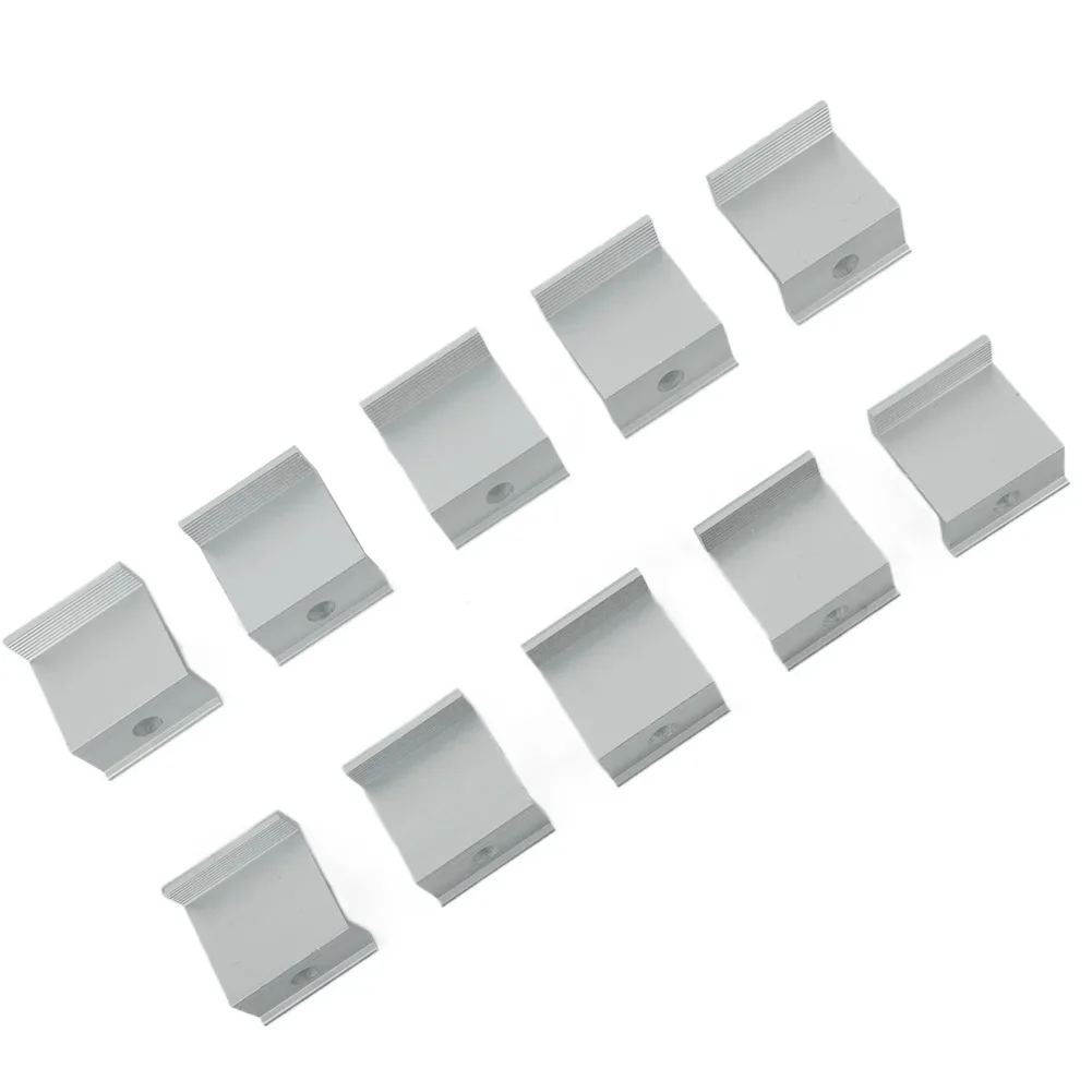 Light Weight Convenient Transportation Frame Heights 30mm 32mm 35mm And 40mm End Clamp Strong Toughness End Clamp