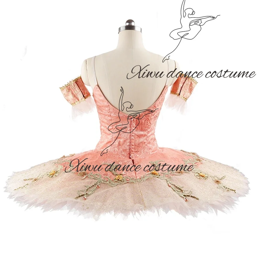 2025 nuevo vestido de ballet de Hada y mariposa falda de actuación de competición traje de actuación de tutú profesional GDC byMib profesional