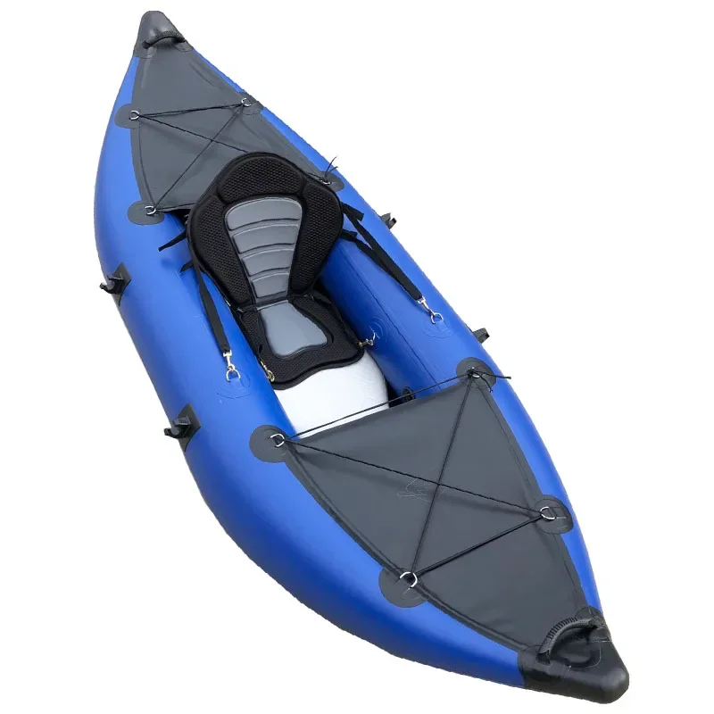 Inflatable Outdoor Fishing Kayak Fold Canoekayak Whitewater Kayak Boat Pvc Inflatable Kayak For Sale