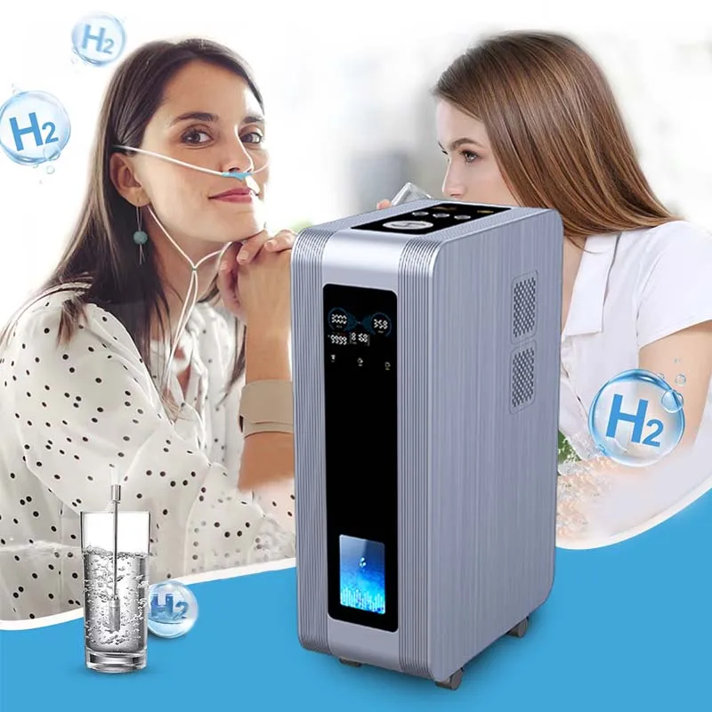 Medical Grade 3000ML High Purity Hydrogen Generator Inhaler for Home Clinic PEM Hydrogen Inhalation Machine Sleep Improvement