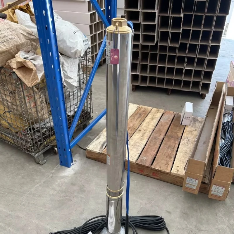 

High lift drilling pump electric stainless steel agricultural submersible deep well pump