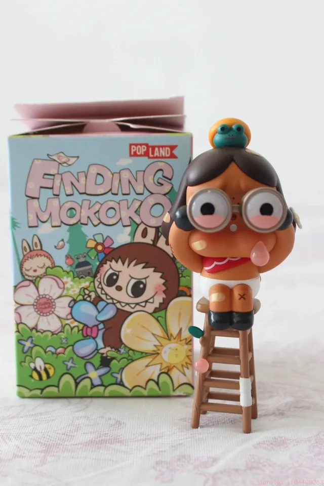 Genuine Pop Mart Finding Mokoko Blind Box Labubu Skullpanda