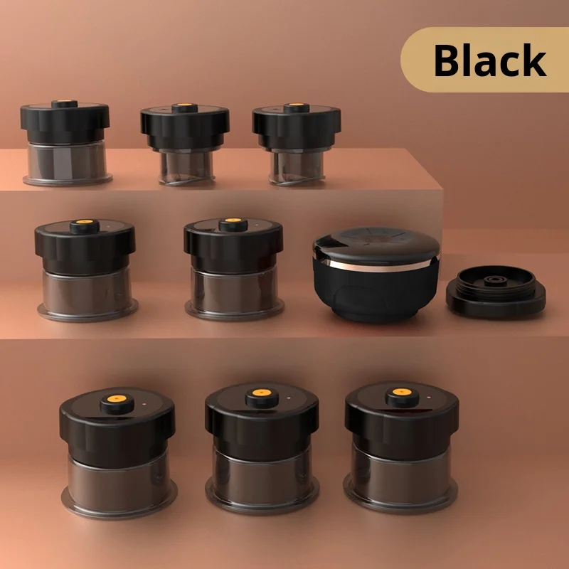 Luxury Home Electric Cupping Instrument Intelligent Vacuum Suction Hot Compress Device for Body Perfect Gift