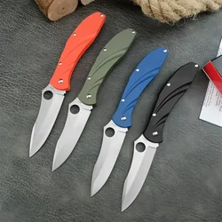 High Quality Centofante 3 Folding Knife D2 Plain Blade Nylon Fiber Handles Pocket Camping Hunting Tactical Knives EDC Multitool