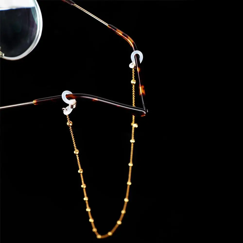 Holder Cords Lanyard Fashion Straps Silver Women Women Beads Gold Sunglasses Reading Glasses Chain