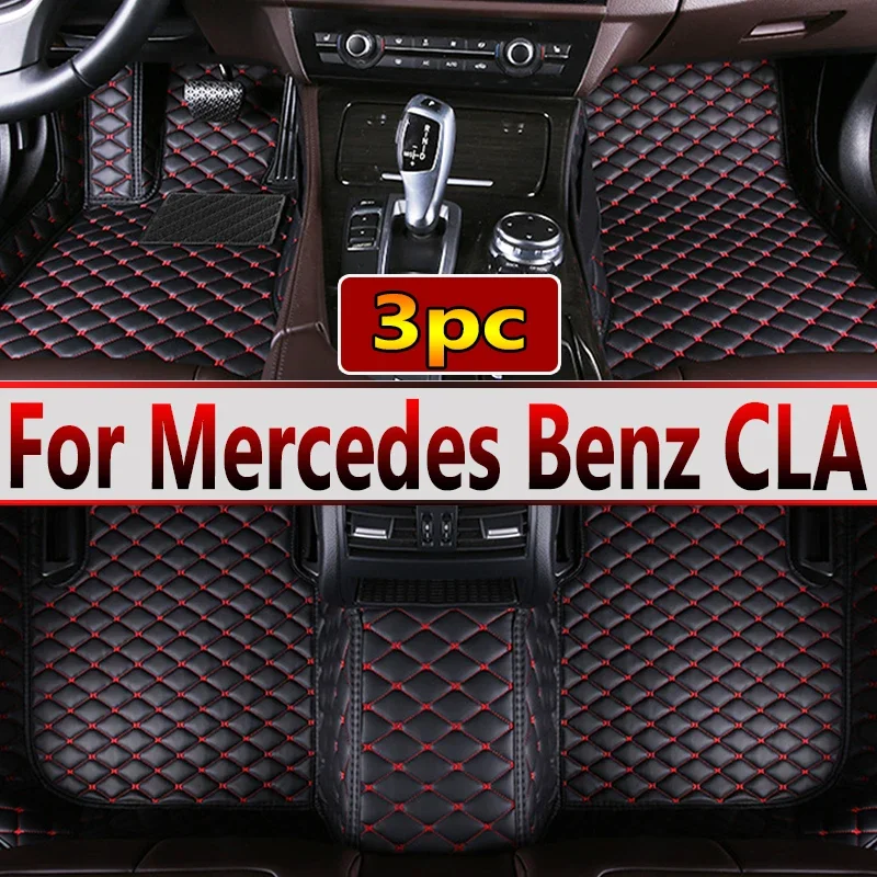 

Car Mats Full Set For Mercedes Benz CLA C118 2020~2022 Anti-dirt Pad Car Floor Mats Waterproof Floor Mat Carpet Car Accessories