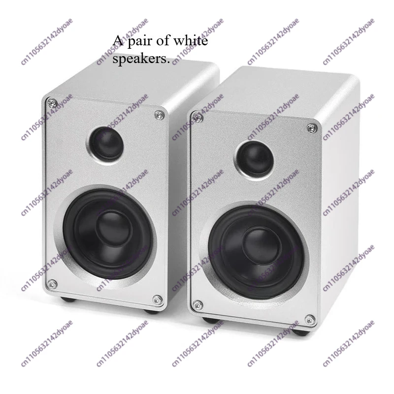 Music Art No. 1 speaker, bookshelf speaker, aluminum alloy speaker, upgraded version 3 inches, Bluetooth 5.0