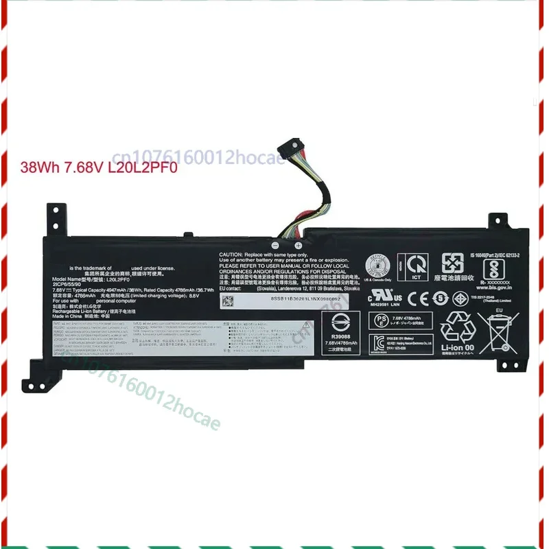 

38Wh Battery for 5B11N52049 5B11N52038 5B11N52011 5B11B36280 L20B2PF0