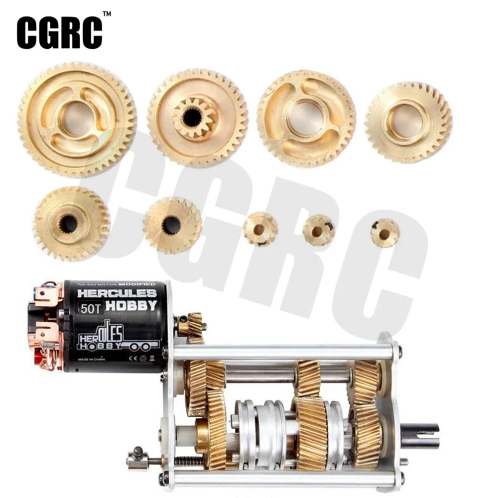 

Wave Box Bevel Metal Copper Gear Synchronizer For 1/14 Tamiya RC Car Tow Drag Trailer Truck Man Scania Upgrade Parts