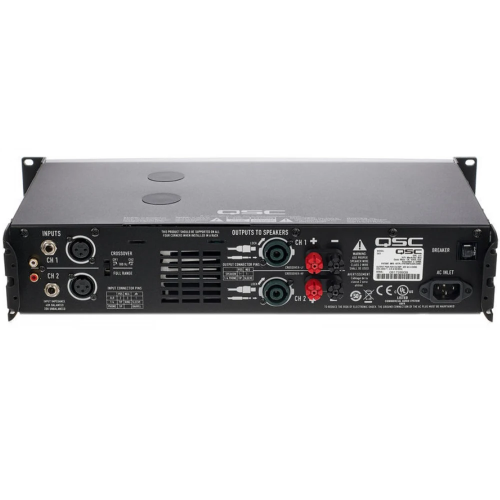 GX3 GX5 GX7 2-kanałowy profesjonalny sprzęt Audio wzmacniacz mocy z zabezpieczeniem obciążenia, przełącznik Crossover