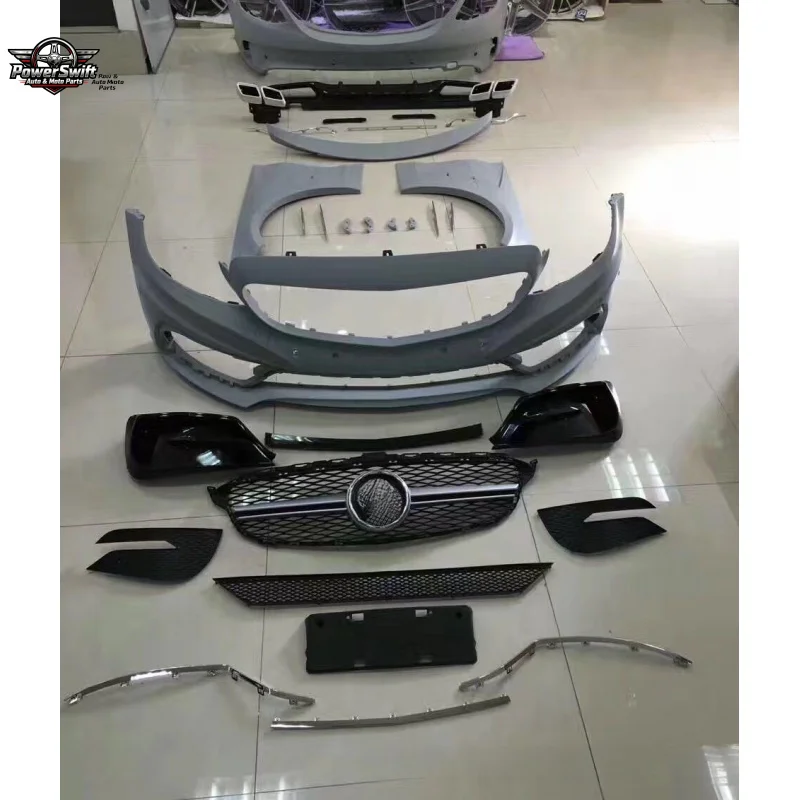 

Suitable for Mercedes-Benz New C-Class W205 C200L 260 300 Modified Carlsson Full Body Kit Front Rear Bumper