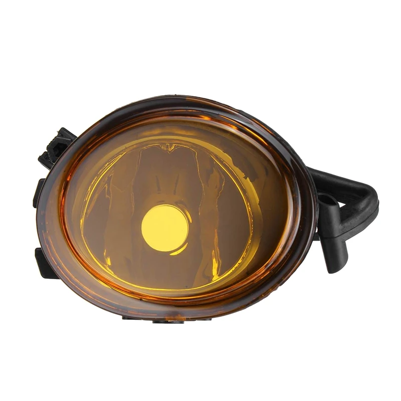 2PCS Car Front Fog Lights Fog Lamp Yellow Replacement For-BMW E46 M3 Mtech II E39 M5 2001-2006 63177894017 63177894018