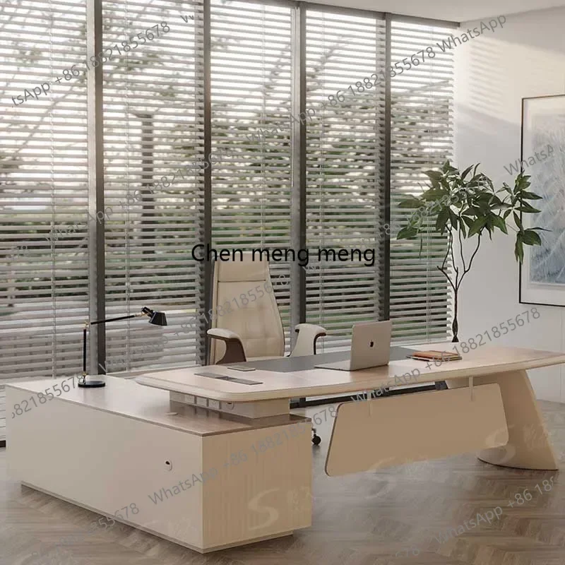 G153 Drawer Organizer Office Desk Gaming Wide Bedroom Executive Storage Office Desk Study Coffee Home Escritorio Oficina Furnitu