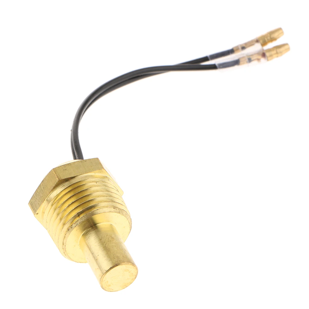 Water Temp Gauge Meter Sensor Anti Vibration Digital Car Temperature Indicator for Auto 12V 24V Engine and Truck Use