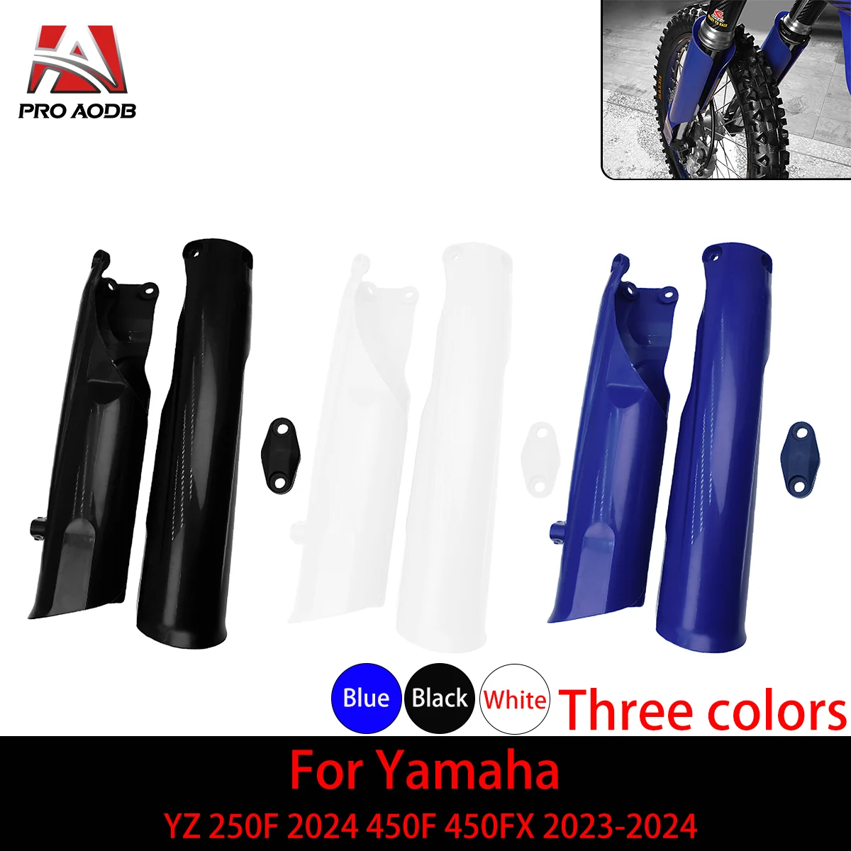 Protecteurs d'amortisseurs pour Yamaha, couvercle de fourche, garde pour Yamaha YZ 250F 2024 YZ 450F YZ 450FX 2023-2024, pièces de modèle, accessoires de moto