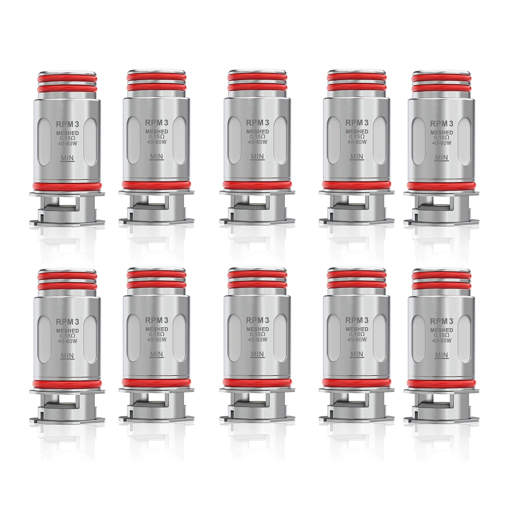 Arcia 10pcs RPM3 PM3 Mesh Coil 0.15ohm 0.23ohm Meshed Coil for RPM3 RPM5 Pro Kit Nord 5 Cartridge