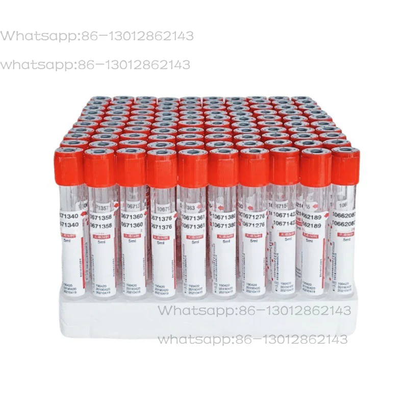100PCSdisposable vacuum negative pressure medical blood collection tubes, no need for additional centrifuge tubes or glass tubes