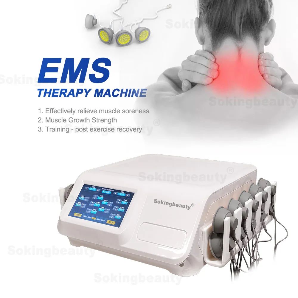 Most Popular Rehabilitation Physiotherapy Machine EMS Physiotherapy Machine for Leg Massage Training Post Exercise Recovery