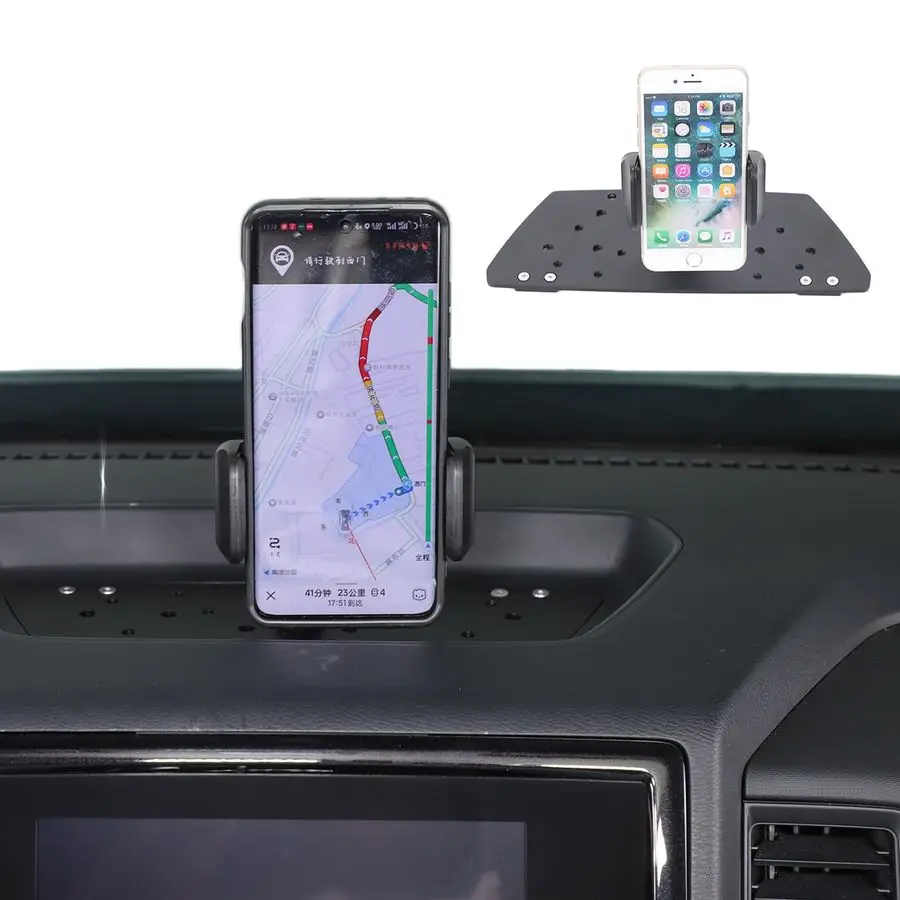 

Car Phone Holder Mount Compatible with Nissan Frontier 2022 2023 2024 2025, Center Console Dash Phone Holder Dashboard Table Sto