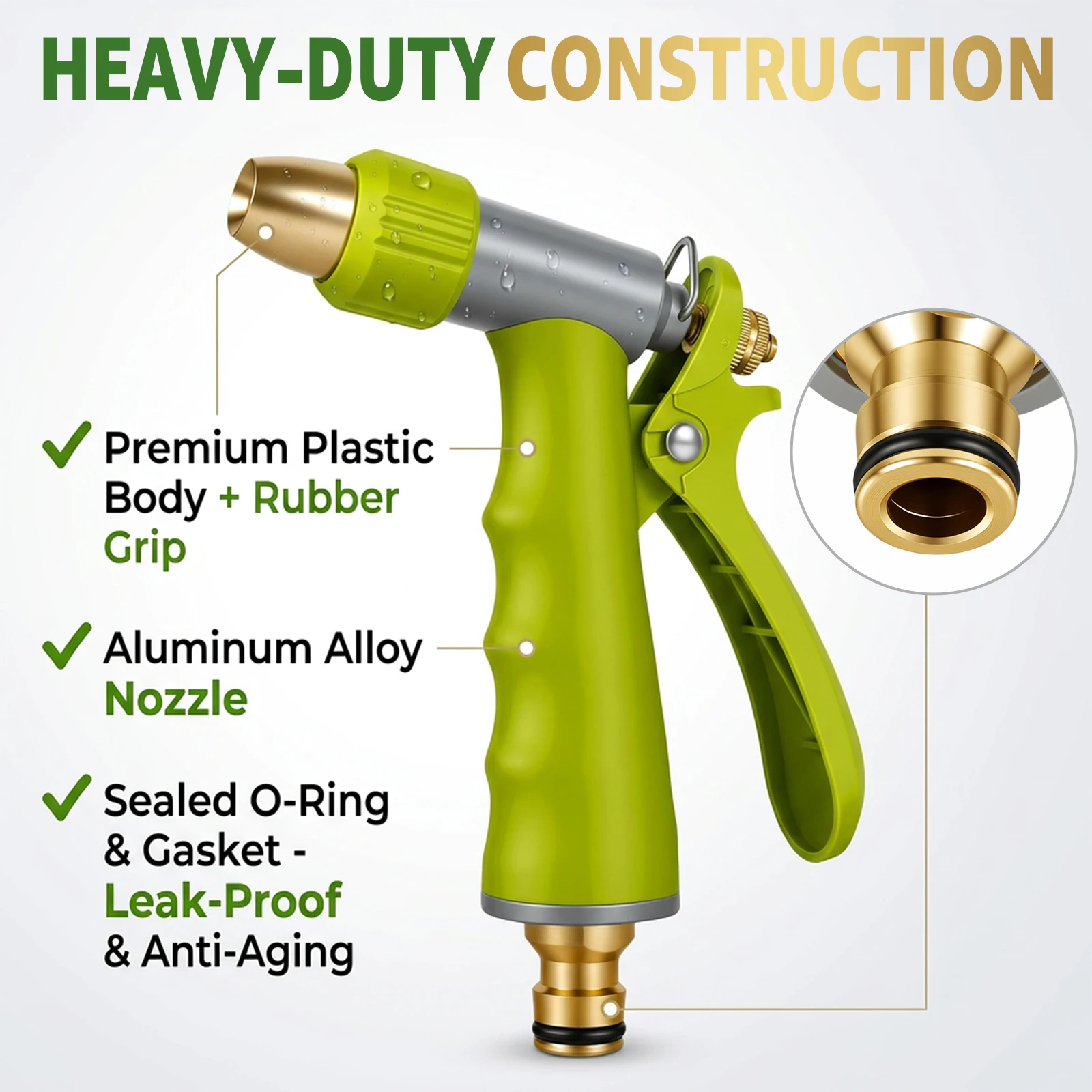 Garden Hose Nozzle Practical H - огляд і ціна Kids Outdoor Water Sprinkler
