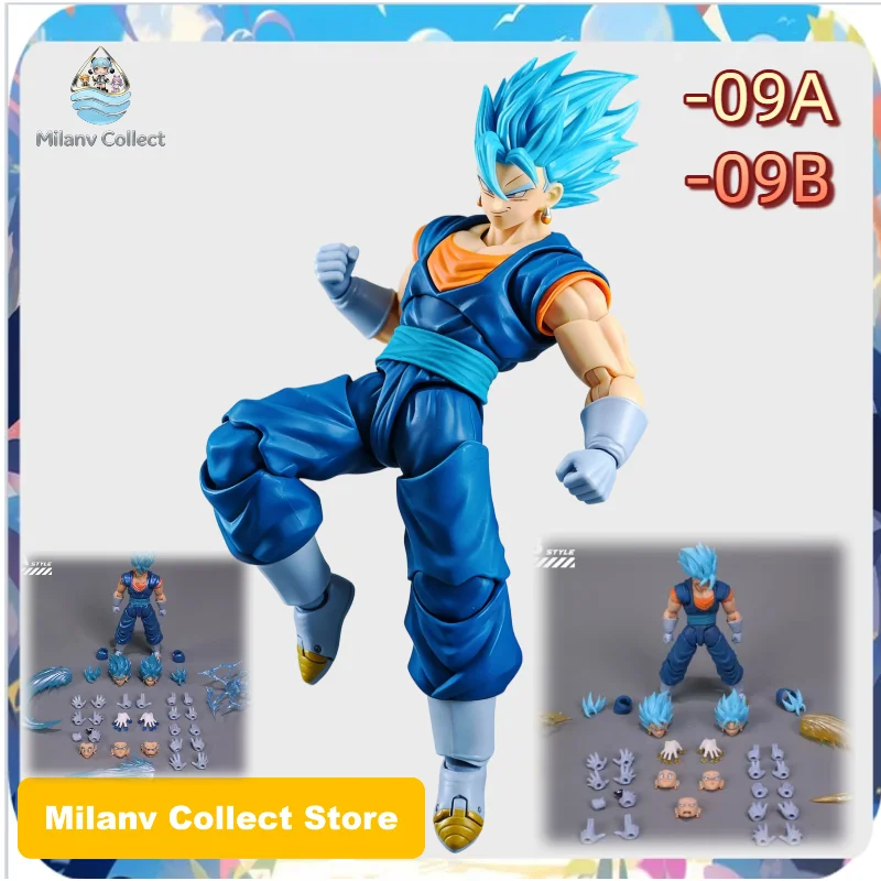 

LATEST YGmw Studio Dragon Ball Super Vegito SSGSS 09A-09B Upgraded Version Action Figure Collectible Model Gift Toy